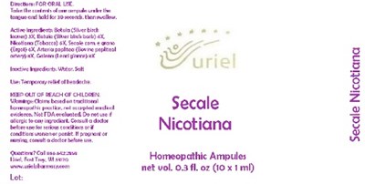 Secalenicotianaampules