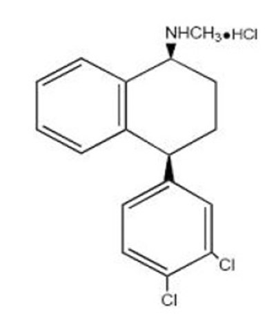 Chemical Structure (Sertraline Str)