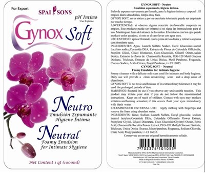Image Of The Label (Gynoxsoftneutro)