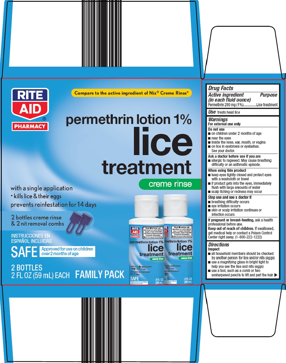 Ndc 11822 0549 Lice Treatment Permethrin