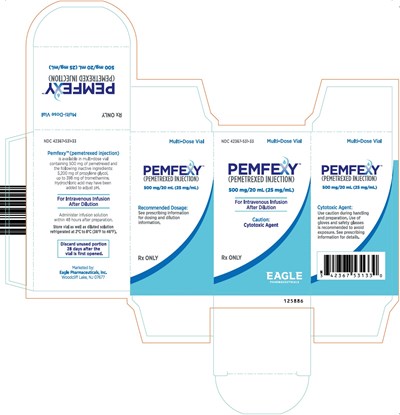 25mg/ml Vial Label (Pemfexy Figure 11)