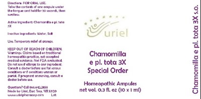 Chamomillaepltota3soampules
