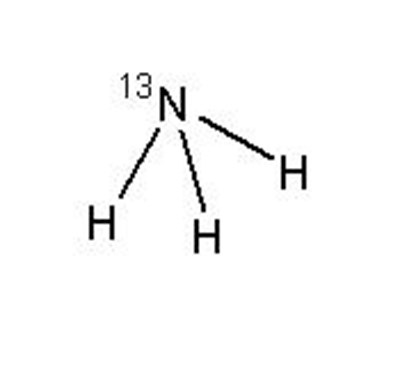 Ammonia N 13 chemical structure - ammonia n 13 injection 1