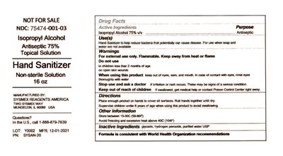 75474-001-03_16oz.jpg 473.176 mL in 1 Bottle, Dispensing - 75474 001 03 16oz