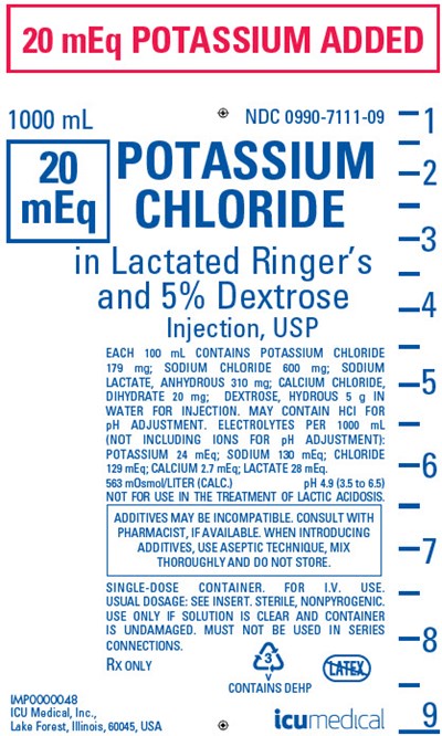 potassium-03.jpg PRINCIPAL DISPLAY PANEL - 1000 mL Bag Label - potassium 03
