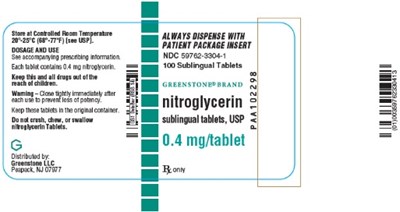 Principal Display Panel (0.4 mg Tablet Bottle Label)