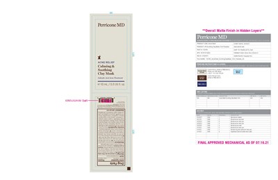 Sachet Pdp (150766 Acnerelief Soothingclaymask 10ml Packette Us V08)