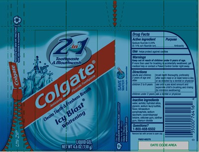PRINCIPAL DISPLAY PANEL - 130 g Bottle Label - colgate 01