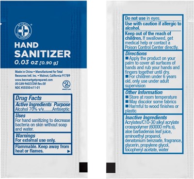 bex04-0002-01.jpg Principal Display Panel – 1mL Pouch Label - bex04 0002 01
