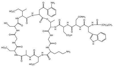 Chemical Structure (Daptomycin For Injection 350 Cc 1)