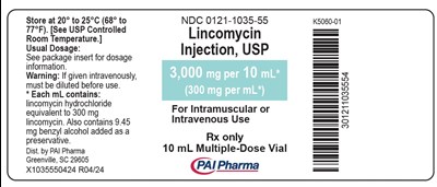 Lincomycin Injection (Vial Label)