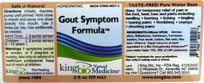 gout.jpg Image of label - gout