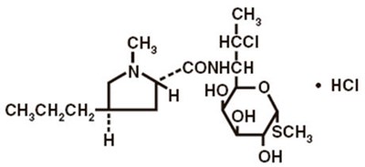 Chemical Structure - clindamycin 01