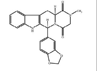 tadalafil structural formula - image 1