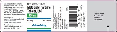 metoprolol-100mg.jpg 100 mg 30's bottle pack - metoprolol 100mg