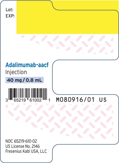 Principal Display Panel – 0.8 mL Single-Dose Prefilled Pen Label - ada08 0001 38