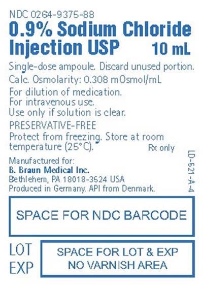 Container Label (Sodium Chloride For Injection In Ampul 1)