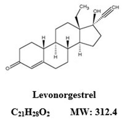 Levonorgestrel Stuctural Formula - image 04