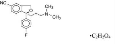 structure - Escitalopram