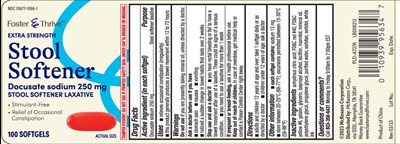 Docusate Sodium 250 mg (Docusate Sodium Extra Strength 250 mg Pur 1)