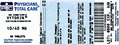 PRINCIPAL DISPLAY PANEL - Bottle Label 10/40 - 5189