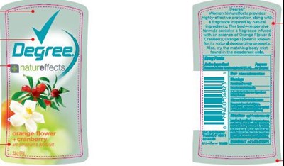 Degree Orange Flower And Cranberry 2.6 Oz. Pdp (Dfworangeflowercran2pt6ozpdp)