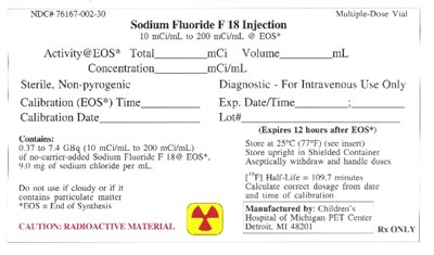 Image Of Carton/container Label (Sodium Fluoride 02)