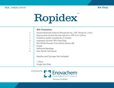 Principal Display Panel (Ropidex Kit Label)