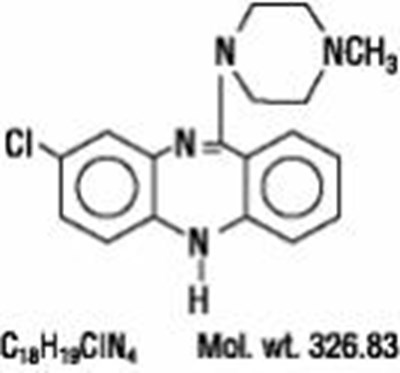 Clozapine Structural Formula (Clozapine Str)