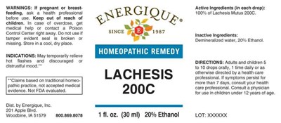 Enrg0878 Lachesis 200c