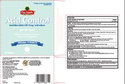 Famotidine Usp 10 mg (Famotidone 10 mg Pink Tablet 1)