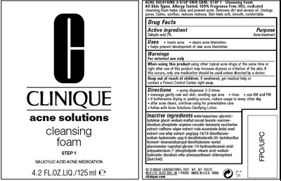 clinique-01.jpg Principal Display Panel - 125 ml Bottle Label - clinique 01