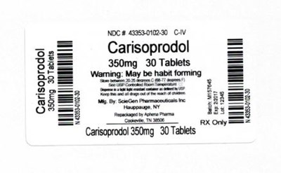 43353-0102-30.jpg Bottle Label 350mg - 43353 0102 30