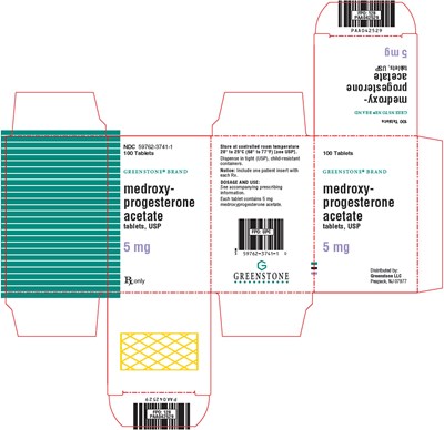 Principal Display Panel (5 mg Tablet Bottle Carton)