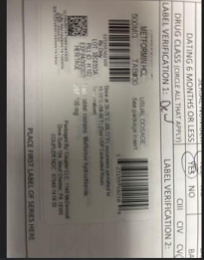 Label (Metf500)