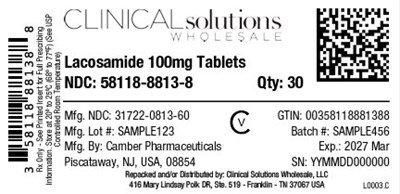 Lacosamide 100mg Tablets 30ct Blister Pack (Lacosamide Fig5)