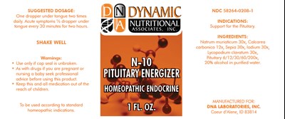 n10-01.jpg PRINCIPAL DISPLAY PANEL - 1 FL. OZ. Bottle Label - n10 01