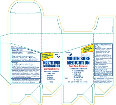 Principal Display Panel – Carton Label (Zee00 0001 02)