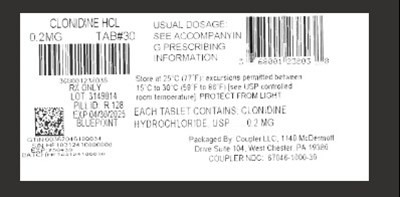 Label (Clonidine0.2mg)