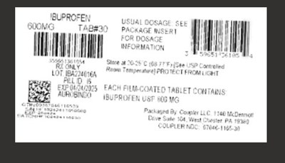 Label (Ibuprofen600mg)