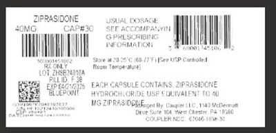 Label (Ziprasidone40mg)