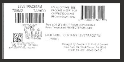 Label (Levetiracetam750mg)