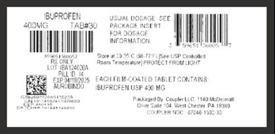 Label (Ibuprofen400mg)