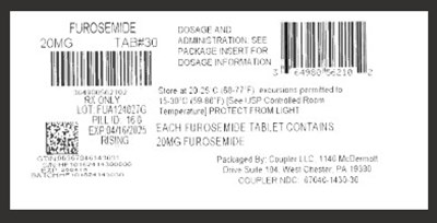 Label (Furosemide20mg)