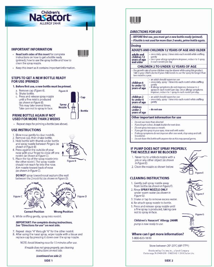 NDC 411675900 Childrens Nasacort Allergy 24hr Triamcinolone Acetonide