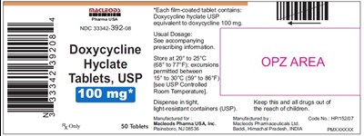 50s Container (Doxycycline Tablets 50s)