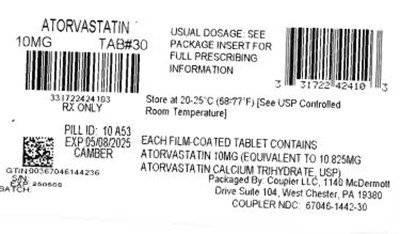 Label (Atorv10mg)