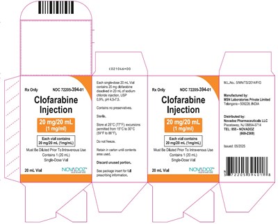 Clofarabine--inj-crtn-label (Clofarabine  Inj Crtn Label)