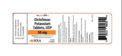Label (Diclofenac Sola Label 50mg 30s)