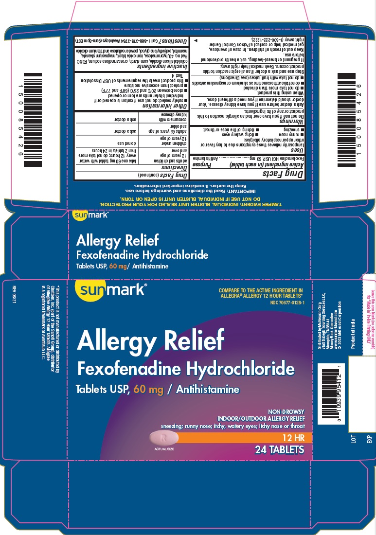 NDC Package 70677-0128-1 Allergy Relief Tablet Oral